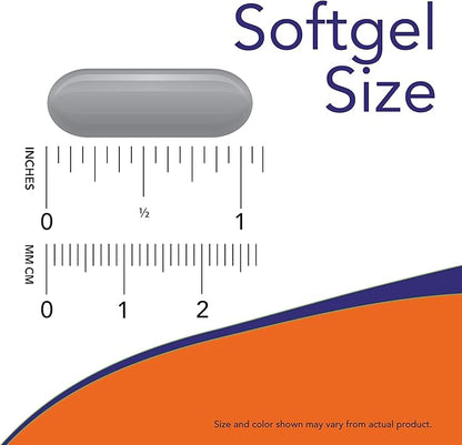 NOW Foods Supplements, Omega-3 180 EPA / 120 DHA, Molecularly Distilled, Cardiovascular Support*, 500 Softgels