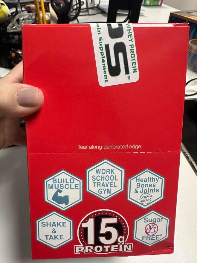 Nutritional Designs LPS Liquid Collagen & Whey Protein Supplement - Non-GMO Drink, Sugar-Free - Promotes Healthy Skin & Hair for Men & Women, Single Serve (Variety Box, 30)