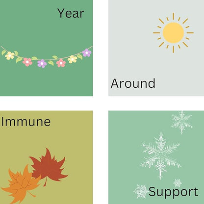 Immunity 911 Supplement - with Natural Ingredients Like Turmeric, Vitamin C, B6, E, Zinc - High Potency Immune Support -60 Capsules