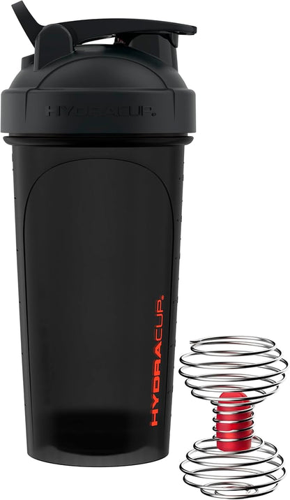 Hydra Cup w/Torpedo Mixer - Blend Bananas & Thick Ingredients, Shake Smarter Not Harder, Patented Shaker Bottle for Protein Mixes