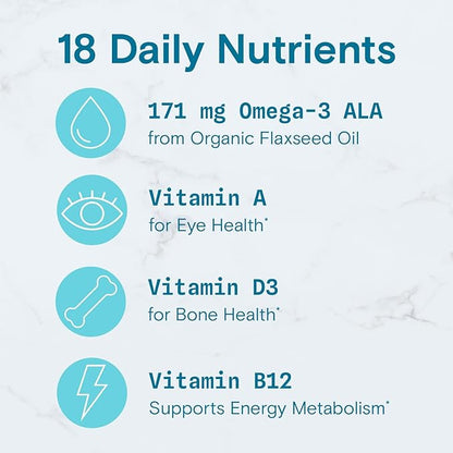 SmartyPants Multivitamin for Men, Organic Gummies: Methylfolate, Omega 3 (ALA), Vitamin D3, C, Vitamin B12, B6, Vitamin A, K & Zinc for Immune Support, Vegetarian, 120 Gummies (30 Day Supply)