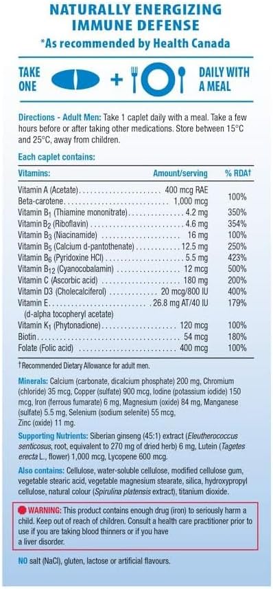 Jamieson Multi 100% Complete Vitamin - Men - 90's
