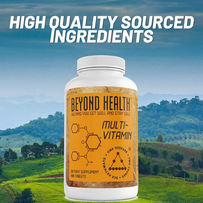 Beyond Health Multi-Vitamin 90 Day Supply - 180 Count - Overall Wellness Support