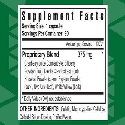 Youngevity Super KB - Proprietary Urinary Tract Health Supplement - Cranberry, Bilberry, Devil's Claw, Horsetail & More - Ancient Legacy - 90 Capsules