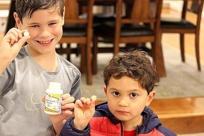 Kids Vitamin C and Immune Support + Kids Vitamin PDF | Citrus Flavored | 60 Chewable Tablets