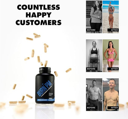 Sculpt Nation by V Shred Burn PM - Night Time Fat Burner - Appetite Suppressant and Weight Loss Support - Raspberry Ketones, Green Tea Extract, Melatonin - 60 Gluten Free Capsules