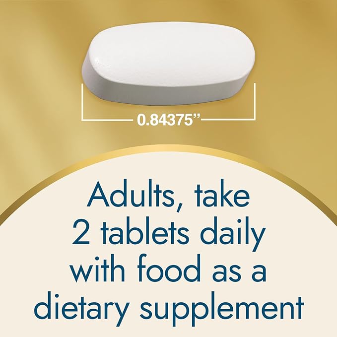 Nature's Wonder Triple Strength Glucosamine & Chondroitin with MSM and Hyaluronic Acid and Boswellia for Joint Health, Supports Joint Flexibility and Mobility, 45 Day Supply, 90 Tablets