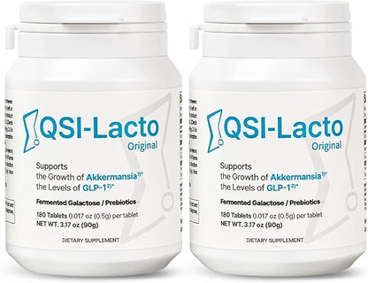 Original 2 Packs, 180 Servings, Naturally Supports GLP-1 Level Elevation, Galactose Included, Gut Health, Prebiotics, Chewable