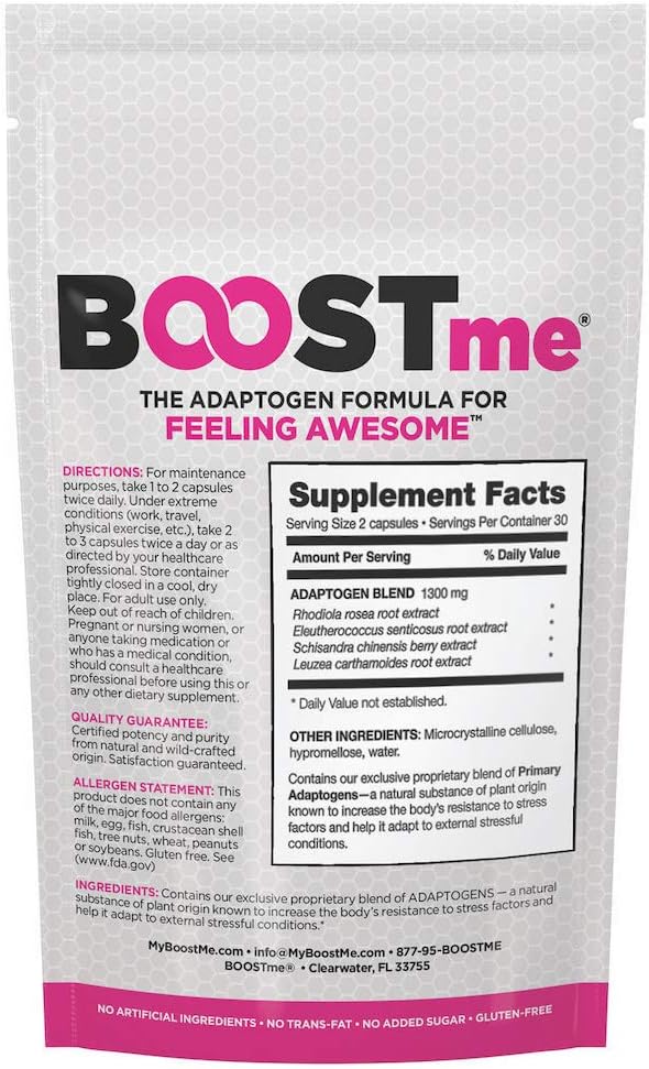 for Her Primary Adaptogen Blend with Rhodiola Rosea, Siberian Ginseng, Suma Root + Lommonik | Adrenal Support, Cortisol Management, Energy Booster**