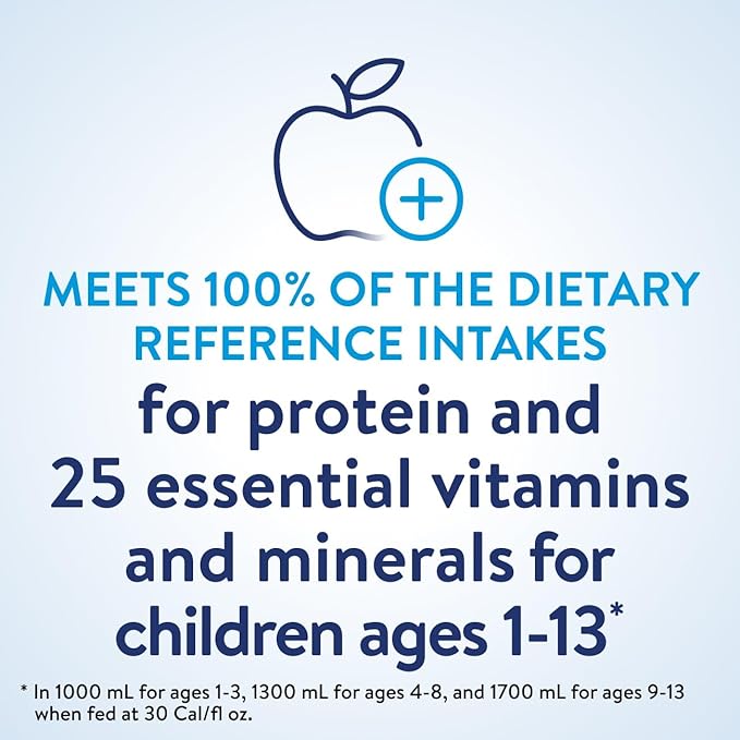 EleCare Jr Amino Acid-Based Nutrition Powder, Complete Nutrition for Ages 1 and Older With Food Allergies, Amino Acid-Based Nutrition Powder, Vanilla, 14.1-oz Can, Pack of 6