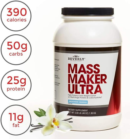 Beverly International Muscle Provider, 30 Servings, Vanilla. Super-Fast-Absorbing Whey Protein Powder for Recovery, Lean Muscle. Fills Your Muscles, not Your Stomach. Tastes Like Ice Cream!