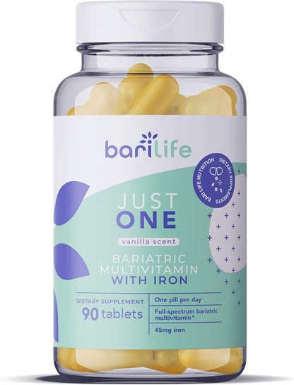 Just One - Once Daily Bariatric Multivitamin with Iron (90)
