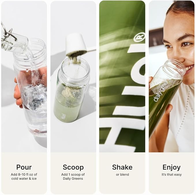 Huel Daily Greens Watermelon | Superfood Greens Powder | 91 Vitamins, Minerals, and Wholefood-Sourced Ingredients | Adaptogens, Antioxidants, Gut-Friendly Probiotics | 30 Servings