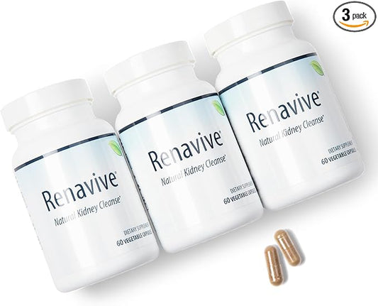 Natural Kidney Cleanse | Eliminate & Protect Against Kidney Stones | Flush Impurities & Clear System | Support Kidney Health & Function | Chanca Piedra, Celery & More | 60 Capsules - 3 Pack