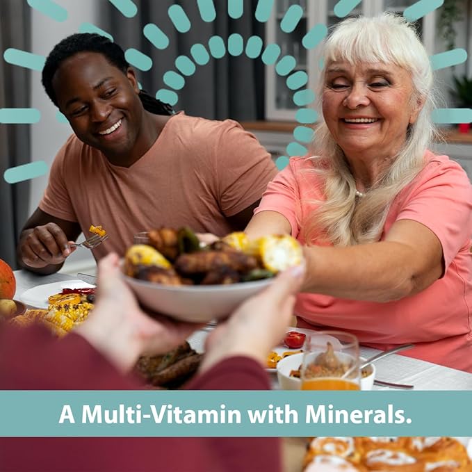 GeriCare One-Daily Multi-Vitamin & Minerals, Dietary Suplement Tablets (100 Count (Pack of 1))