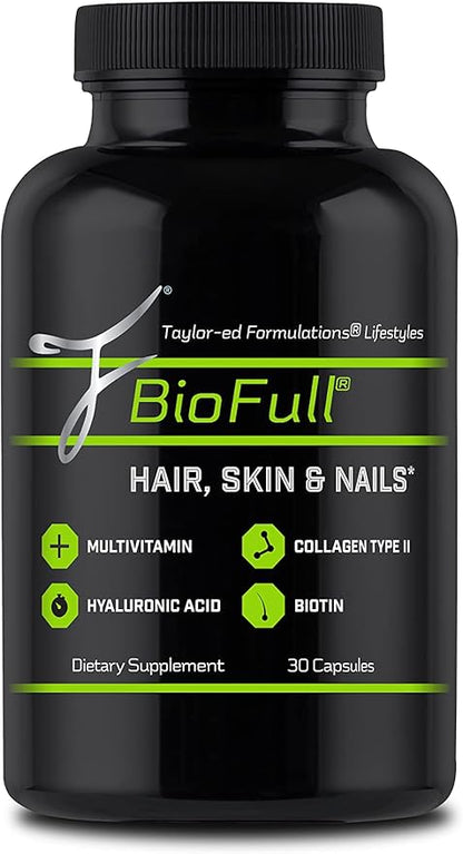 Hair Skin Nails - Biotin Vitamins for Hair, Skin & Nails - Biotin & Collagen Supplement for Women & Men