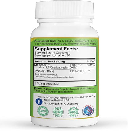 Pure & Healthy Oxybiotic Colon Cleanser (120)