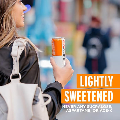 LIFEAID ImmunityAid Support Blend Echinacea, Zinc, Astragalus and Vitamin C No Artificial Flavors or Sweeteners Contains 100% Clean, Vegan and Gluten-free No Caffeine, 12 Fl Oz (Pack of 24)