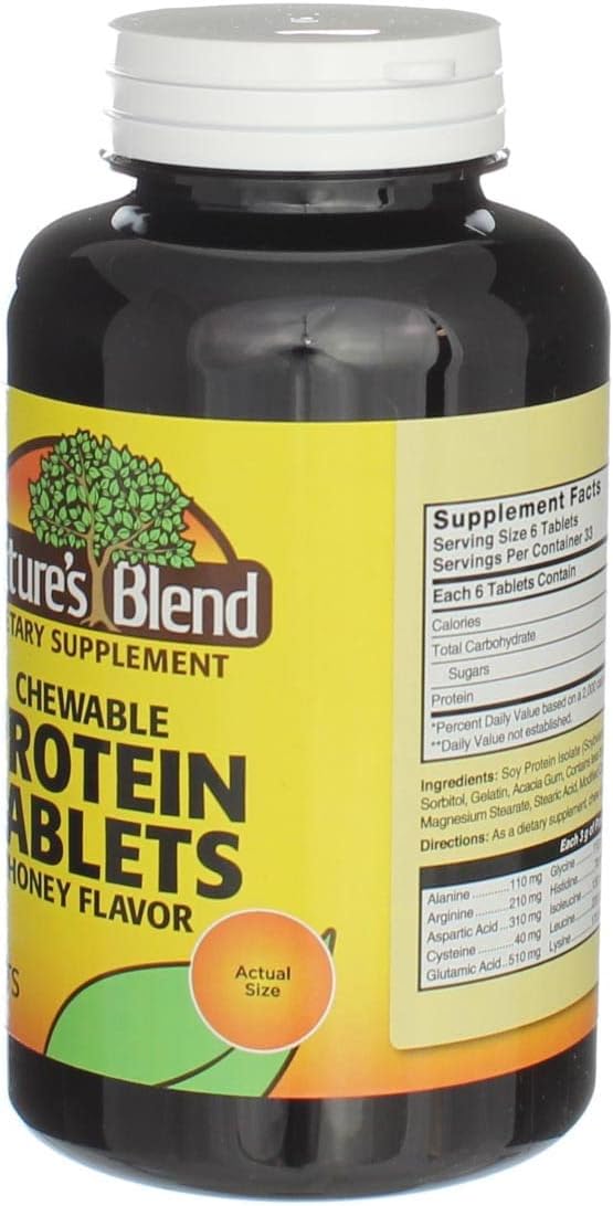 Protein Tablets Honey Flavor 200 Tabs