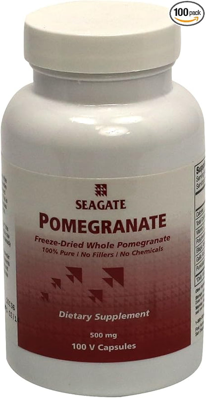 Seagate Products Pomegranate 500 mg 100 Capsules