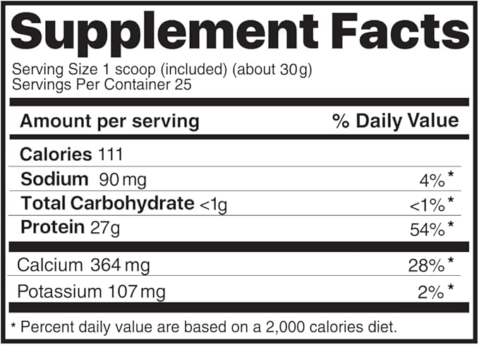 Flavored Isolate (Dark Chocolate)