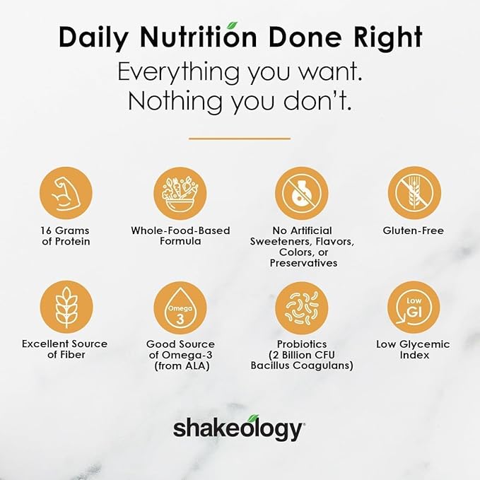 Shakeology 0g Added Sugar Vegan Protein Powder - Gluten Free, Superfood Protein Shake - Helps Support Healthy Weight Loss, Lean Muscle Support, Manage Effects of Stress, Chocolate - 30 Servings