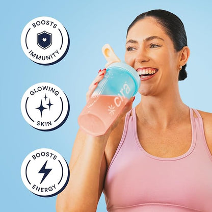 Cira Hydration Electrolytes Powder for Women - Electrolyte Drink Mix with Himalayan Salt for Dehydration Relief - 45 Servings, Grapefruit Sunrise