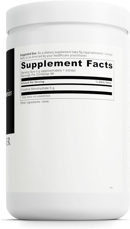 Creatine Powder - Amino Acid Drink Mix Powder for Muscle & Brain Health* - Vegetarian, Gluten-Free & Soy-Free - Unflavored, 90 Servings