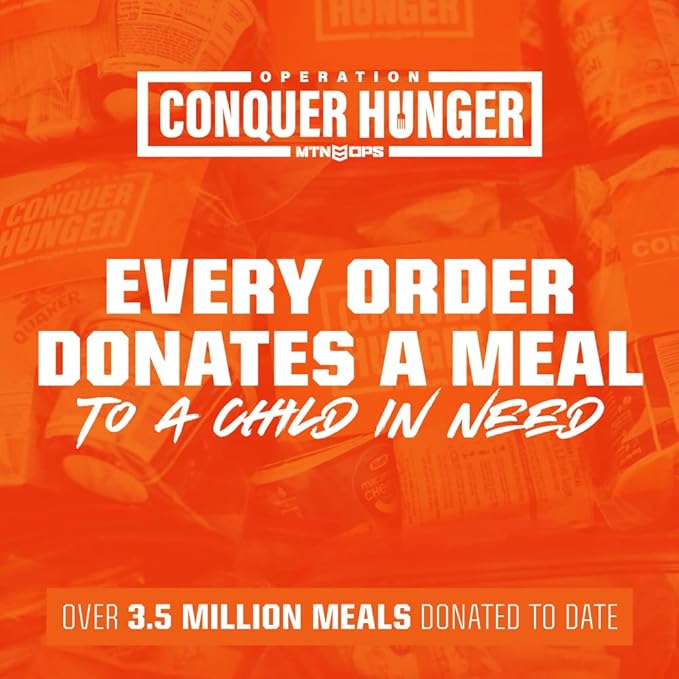 MTN OPS Ignite Supercharged Energy Drink Mix 45-Serving Tub, Tiger's Blood