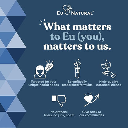 Eu Natural Conception Fertility for Her & Him Bundle - Fertility Supplements Combo for Women & Men – Prenatal Vitamins – Promote Hormone Balance, Cycle Consistency, Aid Ovulation – 120 Count