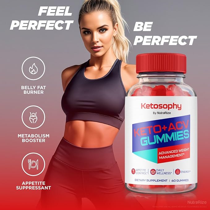 (2 Pack) Ketosophy ACV Keto Gummies Advanced Weight Loss, Ketosophy ACV Keto, Apple Cider Vinegar Multi Supplement, Keto + ACV Ketosophy Vitamin Folic Acid KetosophyACV (120 Gummies)