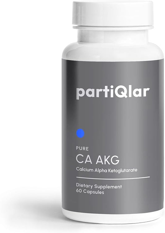 CA AKG Supplement - Pure Alpha Ketoglutarate - Calcium AKG Supplement 1000mg per 2 Capsule Serving - Supports Cellular Energy, and Healthy Aging Process - Made in The USA - 60 Capsules
