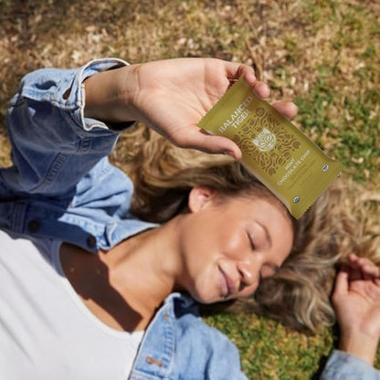 Organic Functional Mushroom Protein Bars | Full Dose (1500mg) Lions Mane, Chaga, Reishi & Cordyceps Bars | Vegan Protein Bars, Adaptogens, Superfoods Protein Bars | Mint Chocolate Chip Flavor