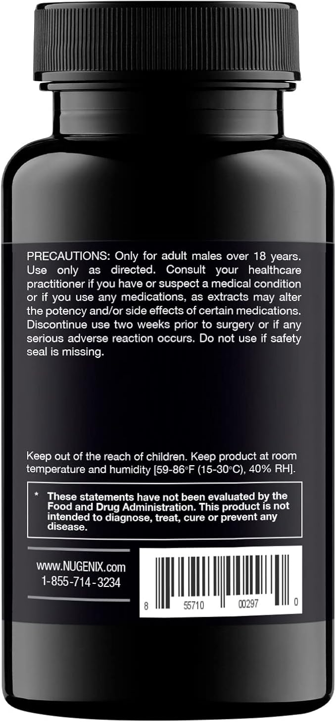 Nugenix Cortisol Control - Cortisol Manager and Adrenal Support Supplement for Men, 60 Capsules