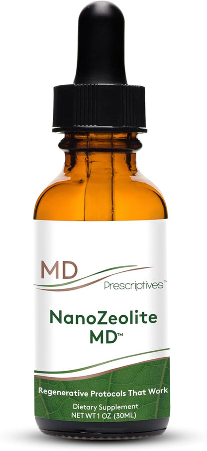 NanoZeolite MD - Soluble Zeolite Solution - 60 Servings - 1 fl oz