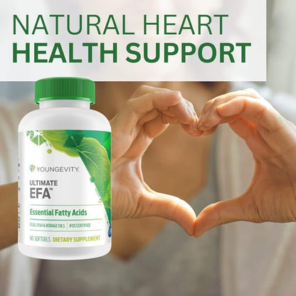 Youngevity Essential 90 Pak - Ultimate All-in-One Multivitamin Combo - Ultimate Tangy Tangerine + Ultimate EFA - 90 Essential Vitamins, Minerals, Amino Acids, Fatty Acids (30 Servings)