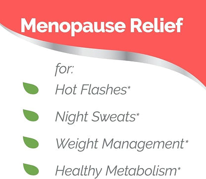 Estroven Menopause Relief Weight Management 60 & 30 Count Clinically Proven Manage Weight Hot Flashes Night Sweats