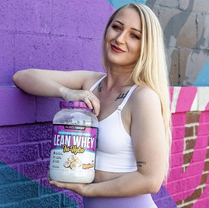 Musclesport Lean Whey Revolution™ Protein Powder - Whey Protein Isolate - Low Calorie, Low Carb, Low Fat, Incredible Flavors - 25g Protein per Scoop (2lb, Dippsadoodles)