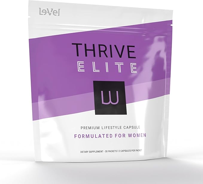 Le-Vel Thrive Elite Premium Lifestyle Capsule for Women | Womens Multivitamin Supplement & Immune Support | Gluten Free Daily Vitamins for Woman | 60 Capsules