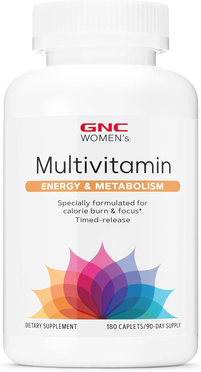 GNC Women's | Women's Multi Energy & Metabolism | 180 Count