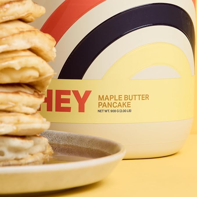 Podium Nutrition, Whey Protein Powder, Maple Butter Pancake, 27 Servings, 25g of Whey Protein Per Serving, Gluten Free, Soy Free