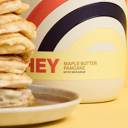 Podium Nutrition, Whey Protein Powder, Maple Butter Pancake, 27 Servings, 25g of Whey Protein Per Serving, Gluten Free, Soy Free