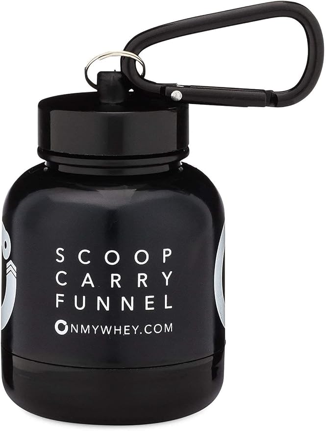 Portable Protein and Supplement Powder Funnel Key-Chain - Modern 5-Pack