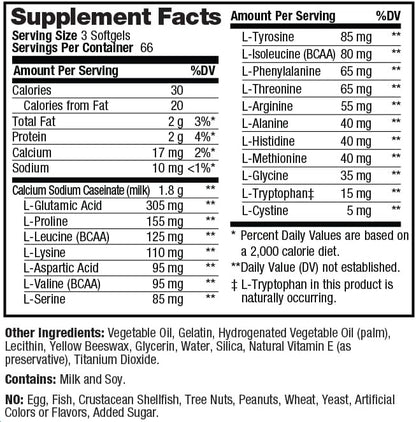 PROLAB Amino GEL-CAPS, 200-Count