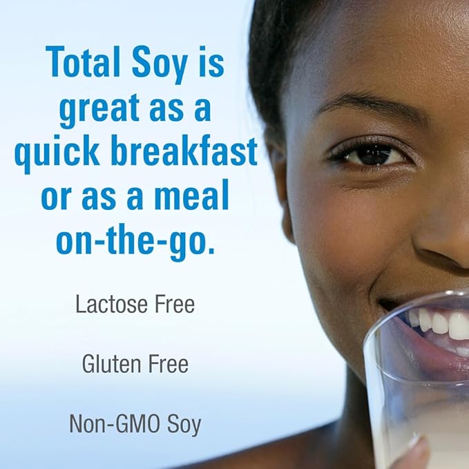 Naturade Total Soy Protein Powder - 13g Protein & 150Cal per Serving - Non-GMO Soy - 0g Trans Fat - Lactose & Gluten Free - French Vanilla 13 Serving