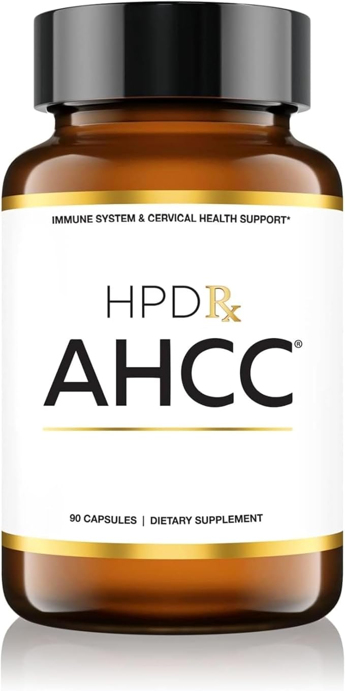 Premium AHCC & Shiitake Mushroom 1100 mg per Serving Supplement, Natural Immunity Booster, Maintains Natural Killer Cell Activity | AHCC is Proven in 30+ Studies | 30-Day Supply, 1-Pack