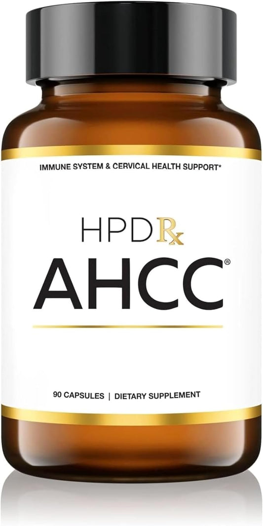 Premium AHCC & Shiitake Mushroom 1100 mg per Serving Supplement, Natural Immunity Booster, Maintains Natural Killer Cell Activity | AHCC is Proven in 30+ Studies | 30-Day Supply, 1-Pack