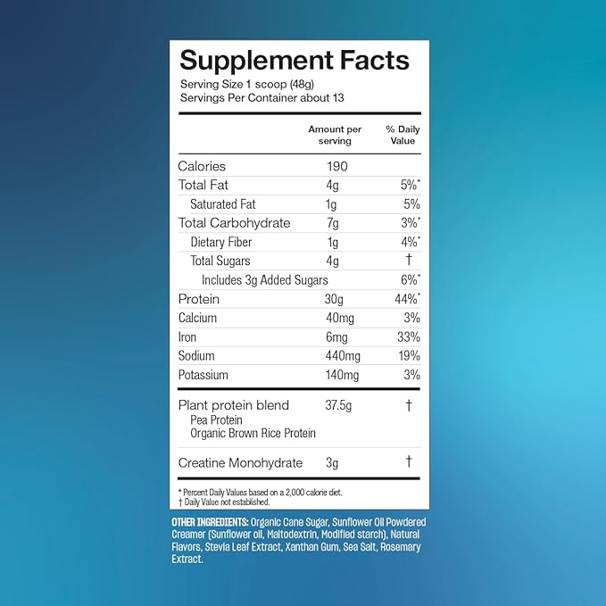 Vega Protein + Creatine US Vanilla (22.0oz)