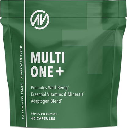 MultiOne Men & Women’s Daily Multivitamin - Essential Nutrients and Minerals for Optimal Health (60 Capsules)