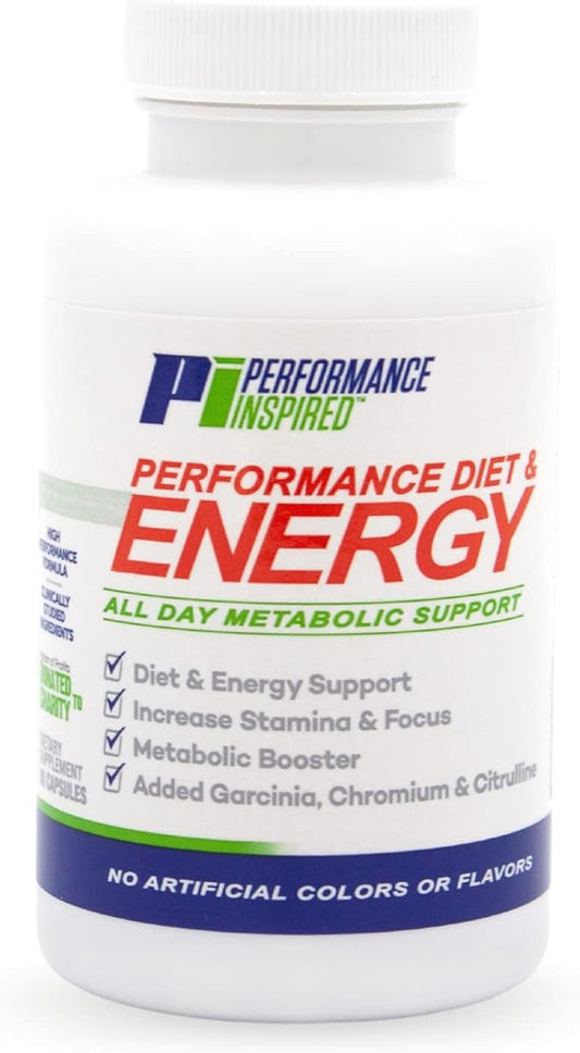 Performance Inspired Nutrition Diet & Energy Supplement - 60 Count
